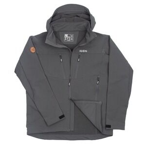 AG-GEAR F5 Jacket Iron Grey Performance Farm Ranch Softshell Hooded Mens XL NEW